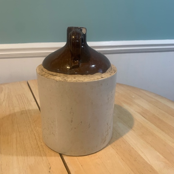 Antique 2-gallon Western Stoneware Jug – Rustic Farmhouse  Large Vintage Stoneware jug